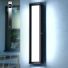 Factory Stock Led Exterior Wall Light 23.62 Inch 36W 3600LM SCR Dimmable IP65 Garage Front Door Outdoor Wall Sconce LightingColor: Navy Blue, Emitting Color: Cold White, Lamp Power(W): 36