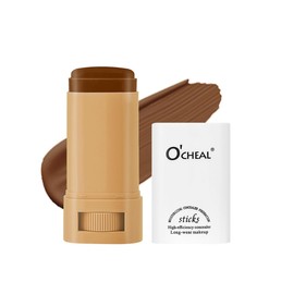 O'CHEAL Face Foundation Contour Stick Long-wear Lightweight Brighten Blemish Contouring Face Concealer Foundation Stick Beauty Makeup 03#