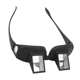 LazyGlasses Bed Prism Glasses, Upside Down 90 Degree Glasses, Prism Periscope Lie Down Eyeglasses for Reading, Horizontal Reading Glasses for Outdoor Enthusiasts, Office Workers