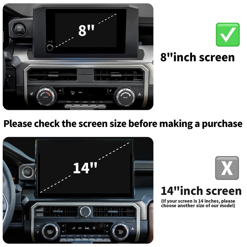 Polodunn Accessories for Toyota Tacoma 2024 2025 & 4Runner 2025