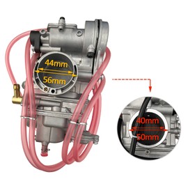 SVKZGFZ Carburetor for Yamaha YFZ450 YZ450F (2004-2009) YZ400F WR450F WR426F WR400F FCR MX 39mm ATV Quad Carb