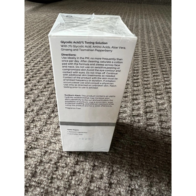 240ml Direct Acids Glycolic Acid 7% Toner Exfoliating Serum for