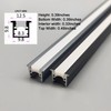 6PACK 1M Led Aluminum Profile, 10x10mm U Type Aluminum Channel
