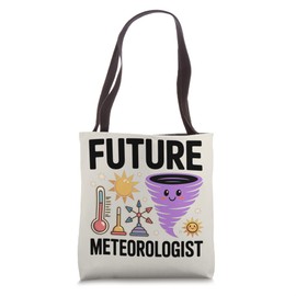 Future Meteorologist Storm Chaser Weather Scientist Kids Tote Bag