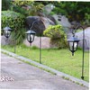 Sosoport Shepherd Hook for Outdoor Hanging Durable Garden Stake Hanger