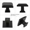 goldenwarm Black Dresser Knobs Kitchen Cupboard Knobs - 10 Pack