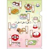 San-X Characters Clear Holder Set Nyan Nyan Nyanko FA13104 H310