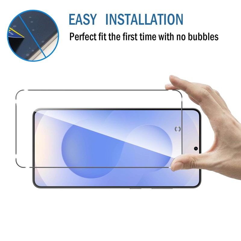 Natbok 2+2 Pack for Samung galaxy s25 edge Screen Protector