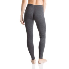 MERIWOOL Womens Merino Wool Base Layer Thermal Pants Charcoal Gray