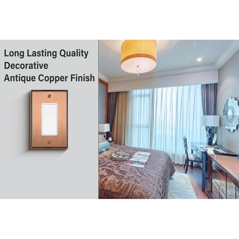 Henne Bery Soft Modern Decorative Wall Plate Switch Plate Outlet