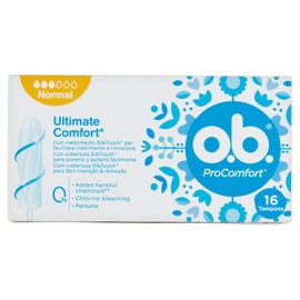 pads (o.b. ProComfort with easy insertion and reliable protection, 16 Pieces