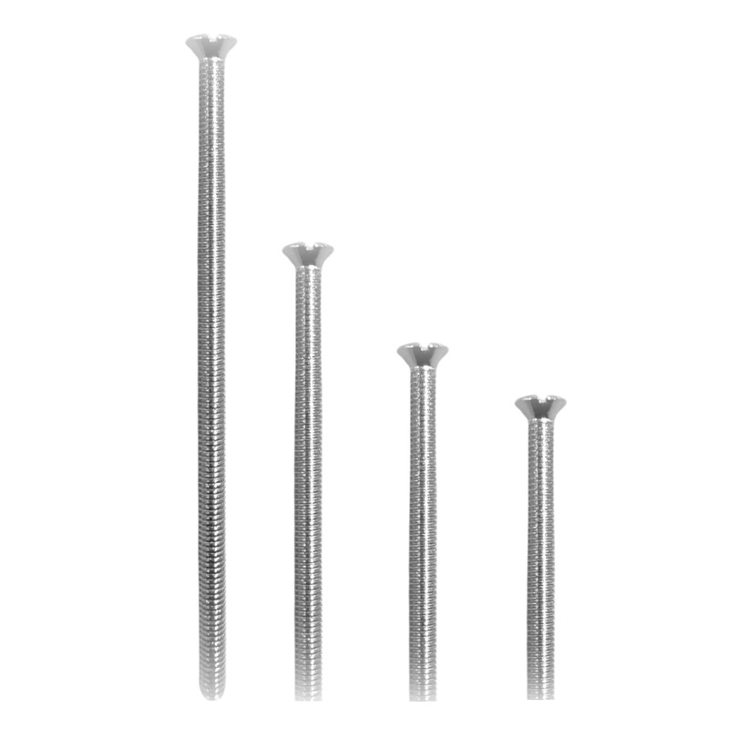 Evoges M3.5 Electrical Fixing Screws - Nickel Plated, Raised Head