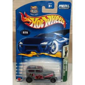 Hot Wheels 2002 Hot Wheels Flying Aces II 5/5 Midnight Otto Collector 079.        F7