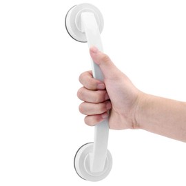 KtdaysB Suction Cup Grab Bar 2PCS Bathroom Anti-Slip Safety Suction Grab Rails Portable Mobility Handle with Super Strong Suction Cup for Shower Room Window Door Drawer Cabinet