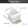 Fielect LTK-17 Refrigerator Door Light Switch Momentary Fridge Switch Normally