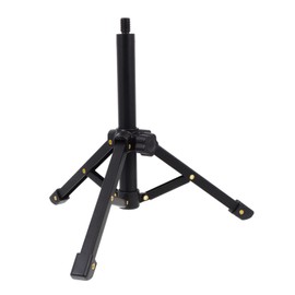 Kisangel Portable Tripod Mic Stand Desktop Microphone Holder for Live Streaming Recording and Blogging Compact and Durable Alloy Design for Home and Outdoor Use