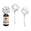 Fabulous Frannie Lavender Aromatherapy Ceramic Flower Diffuser with 30ml 100%
