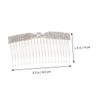 Mikinona Bang Hair Comb Rhinestone Headdress Girls Hair Accessories Stylish