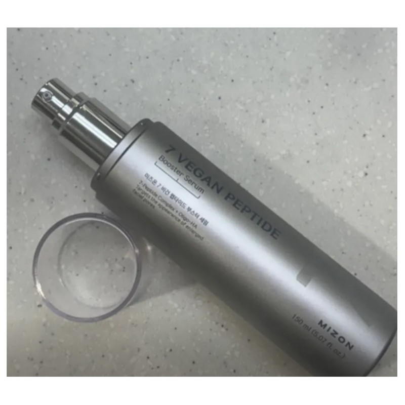 Mizon Seven Vegan Peptide Booster Pore Essence Quick-Light Serum 150ml