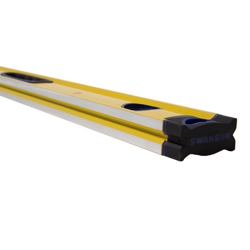 Swanson Tool Co., Inc 48-Inch Magnetic Box Beam Level (Yellow)