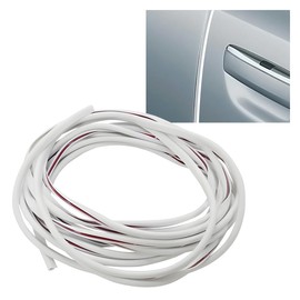 UHANBUT 32Ft (10M) Car Door Edge Protector, Anti-Collision Car Door Entry Guard Protective Strip, No Glue Automotive Trim Doors Edge Guard (White)