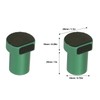 4 Pcs 19mm Bench Dog Green Aluminum Alloy Workbench Peg
