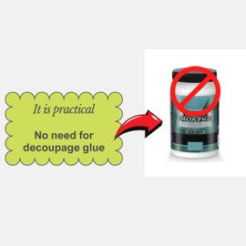 Sticky Rice Paper for Decoupage - Mulberry Craft Paper, Scrapbooking & Wood Burning, 11.22" to 15.55", Forest Cabin View, Mix Media, Furniture Decoupage Sheets, Craft Supplies