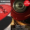 KSP-Tec® │25 Cutting Discs 125 x 1.0 mm [With Protective
