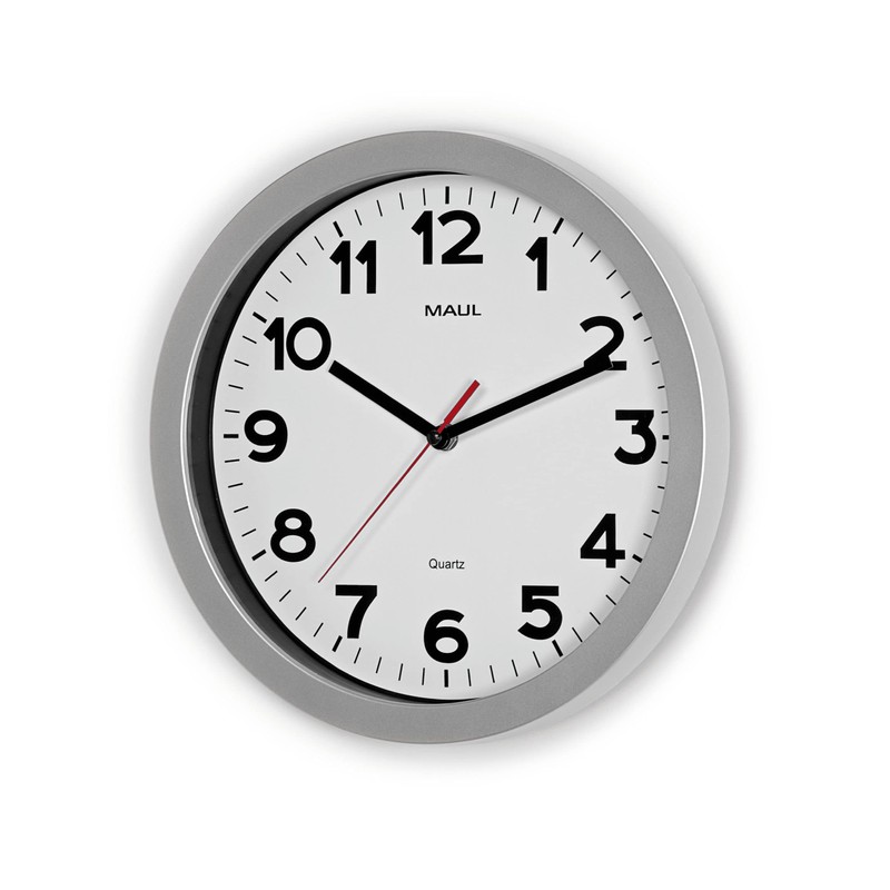 Maul MAULstep Wall Clock Diameter 30 cm Quartz Clock with