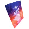 Shower Curtain Waterproof Thick Polyester PunchFree Curtain with Hook for