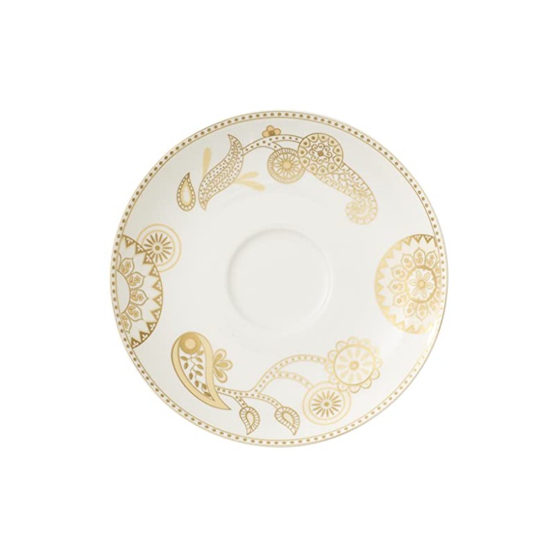 Villeroy & Boch Anmut Samarah Coffee Cup Saucer, 15 cm,