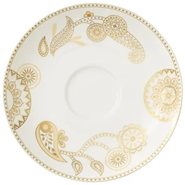 Villeroy & Boch Anmut Samarah Coffee Cup Saucer, 15 cm, Bone China, Multicoloured, 15.5 x 15 x 8 cm