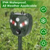 iMountek Solar Animal Ultrasonic Repeller Outdoor Mole Snake Animal Repeller