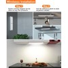 Haigvel Under Cabinet Lights Wireless, 58-LED Rechargeable Motion Sensor Closet