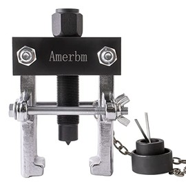 Amerbm Heavy Duty Pitman Arm Puller Adjustable Jaws Bearing Puller Pull & Repair Pitman Arms, Bearings, Collars, Gears, More Light Truck & Car Repair Tool