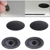 Pardarsey 4 Pcs Replacement Bottom Case Black Rubber Feet Foot
