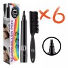 JYE Pincel Boligrafo Para Barba,bigote Cejas Jye Versn Pride 6pz