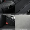 GIANT PANDA 2pcs Front Car Seat Covers Bottom Seat Covers,