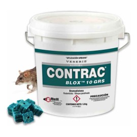 Cebo Contrac Blox Cubeta De 1.8k Mata Ratas Ratones Raticida