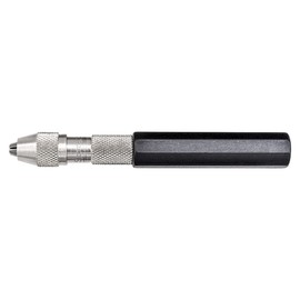 Starrett Pin Vise with Insulated, Octagonal Handles, Smaller Body Diameter, and Special Tapered Collet for Maximum Clamping Surface - .050-.125" Range - 166C