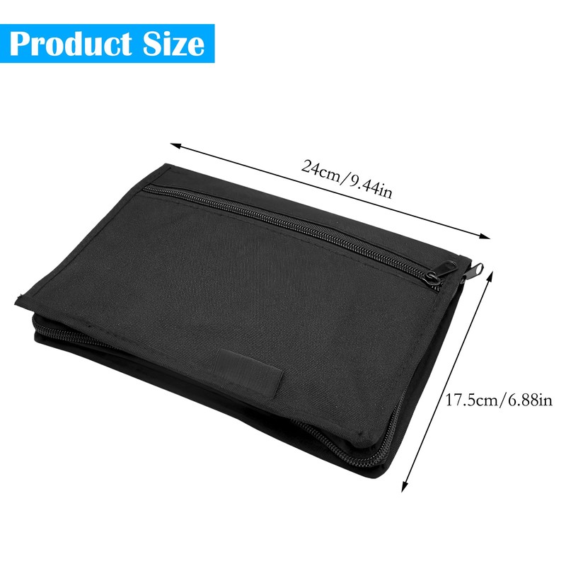TNSLAND Vehicle Folder Document Folder A5, 24 x 17.5 cm