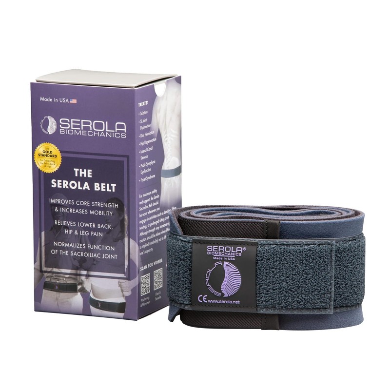 Serola Sacroiliac Belt for SI Joint Dysfunction – (Medium fits