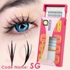 SEEDEW Eyelash Extensions, Manga MicroSpire Eyelashes, C-Curl