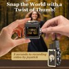 Retro Mini Digital Camera, 1080P FHD Video 12MP Autofocus Vlogging