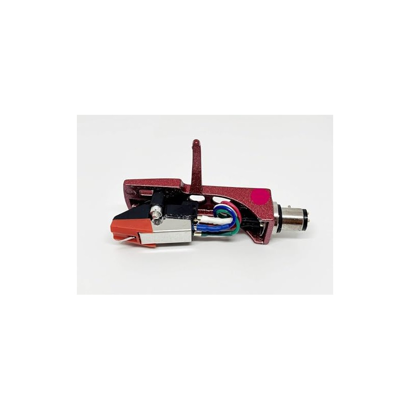 ReadyWired Turntable Red Headshell with Cartridge Stylus for Technics SL-Q2,