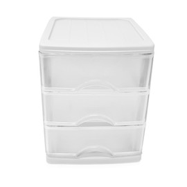 Plastic Desktop Storage Unit with Drawers, Stationary Arts Drawer Desktop Tabletop Organiser Storage Tower Unit for Office Bedroom Garage ((3 Drawers (17 x 13.5 x 17cm, White Clear Drawers))