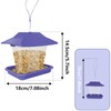 Bird Feeders for Outdoors Hanging - Wild Bird Feeder Squirrel