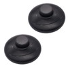 weideer 2Pcs Floor Foot Switch Round Inline Foot Pedal Lamp
