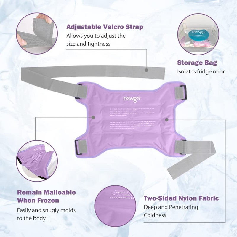 NEWGO Cooling Compress Hip Pain, Bursitis or Rehabilitation After Hip