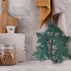 DreamsEden Cast Iron Trivet, Decorative Leaf Metal Trivets Rustproof Holder